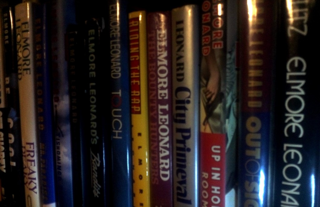 Some of my Elmore Leonard books